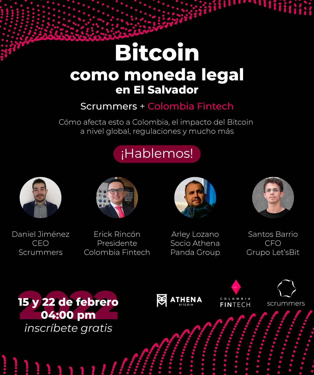 Webinar: Bitcoin como moneda legal en El Salvador